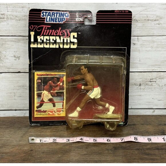 1997 Timeless Legends Starting Lineup Sugar Ray Leonard Boxing Action Figure - Picture 3 of 6